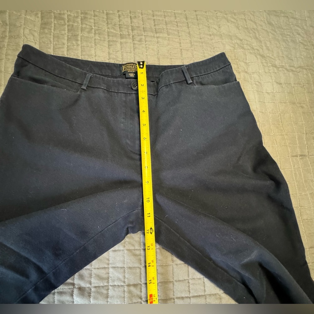 Pendleton Navy Blue Classic Pants - image 4